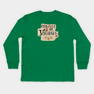 Embrace the Journey! Kids Long Sleeve T-Shirt